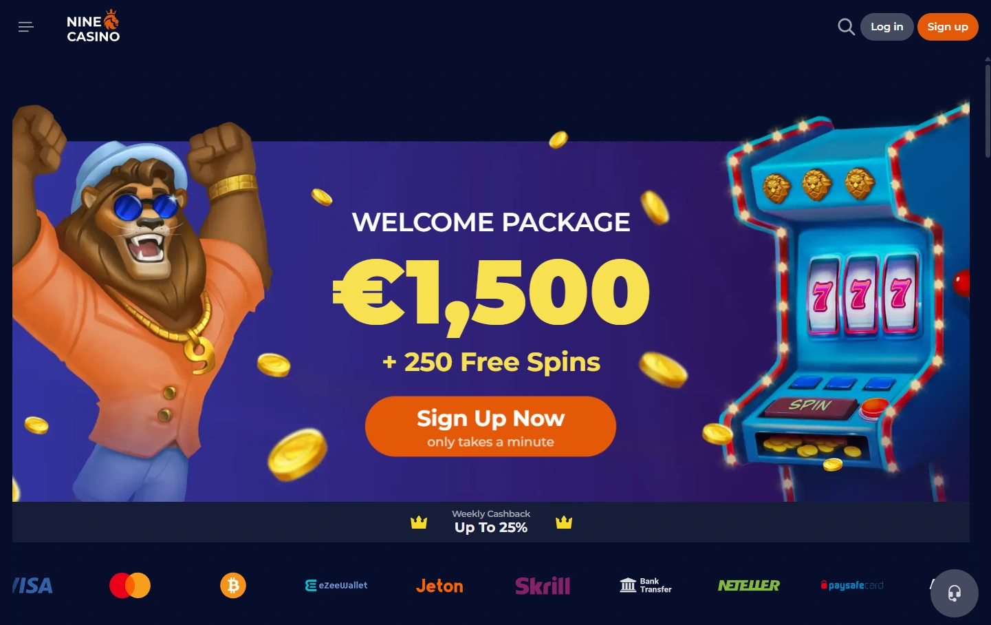 Podívejte se na výhody kasina NineCasino