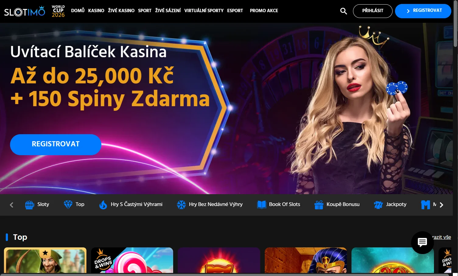 Podívejte se na výhody kasina Slotimo